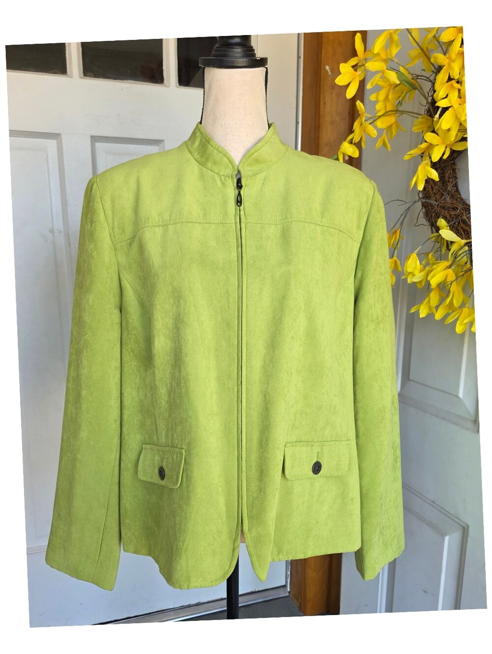 Alfred Dunner Zip-up Jacket, Size 16